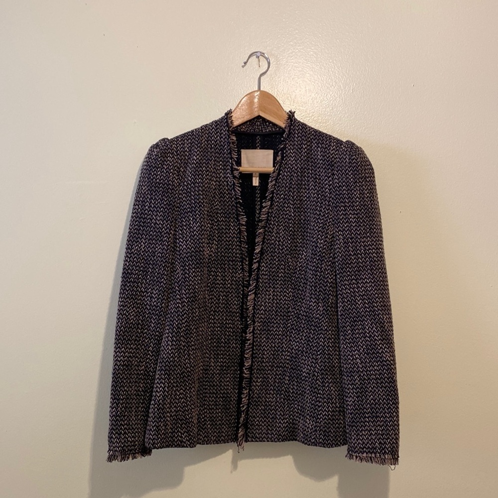 Rebecca Taylor fringle  blazer . Size 0
